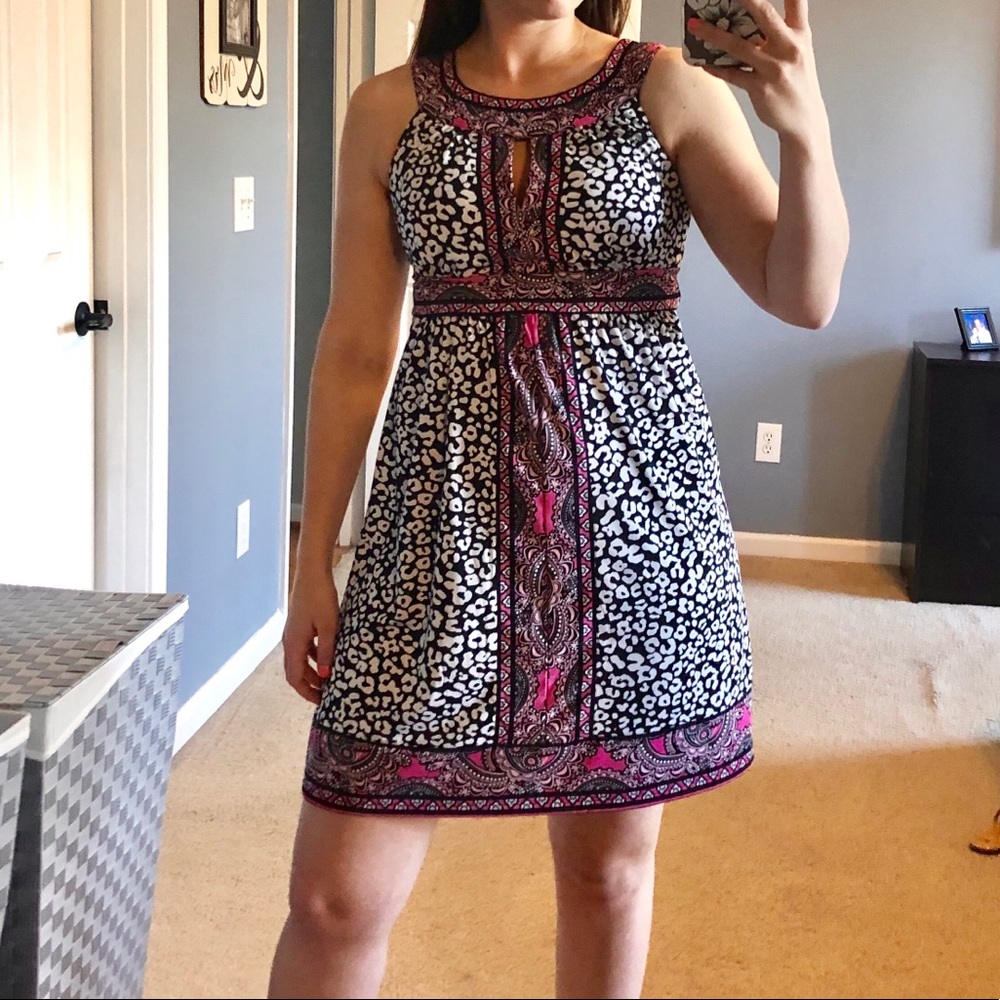 INC Leopard Patterned Dress